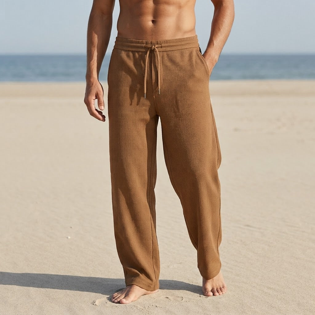 Baggy Waffle Trousers