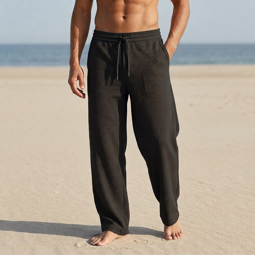 Baggy Waffle Trousers