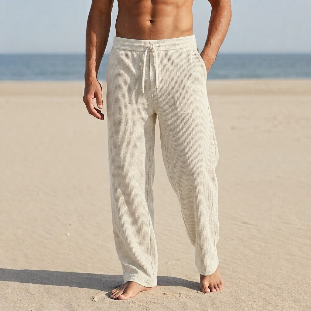 Baggy Waffle Trousers