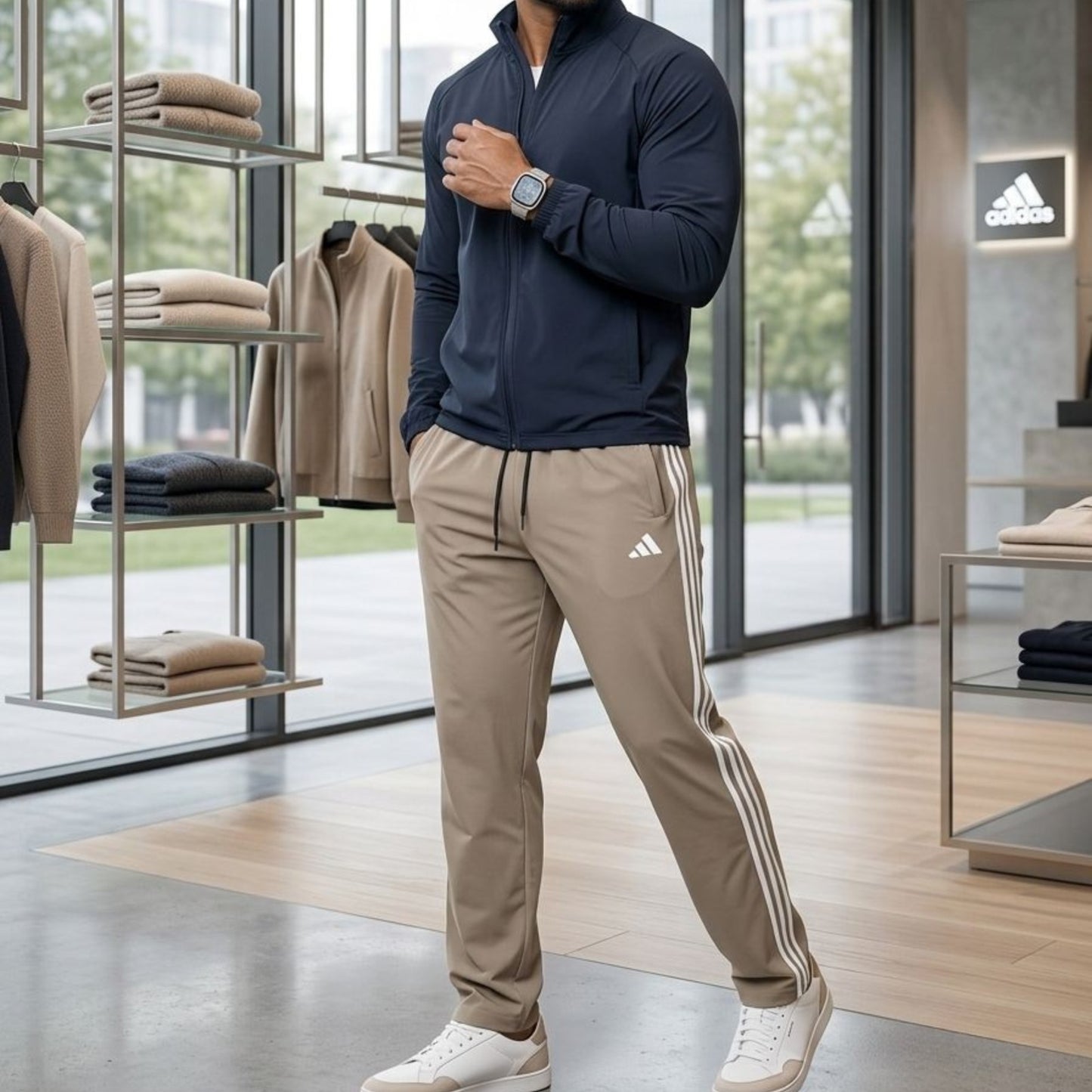 Dryfit Slim Fit Adidas Trousers