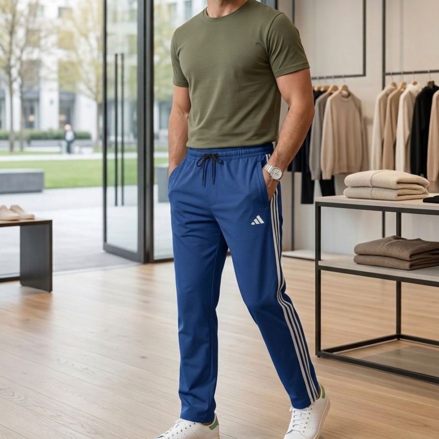 Dryfit Slim Fit Adidas Trousers