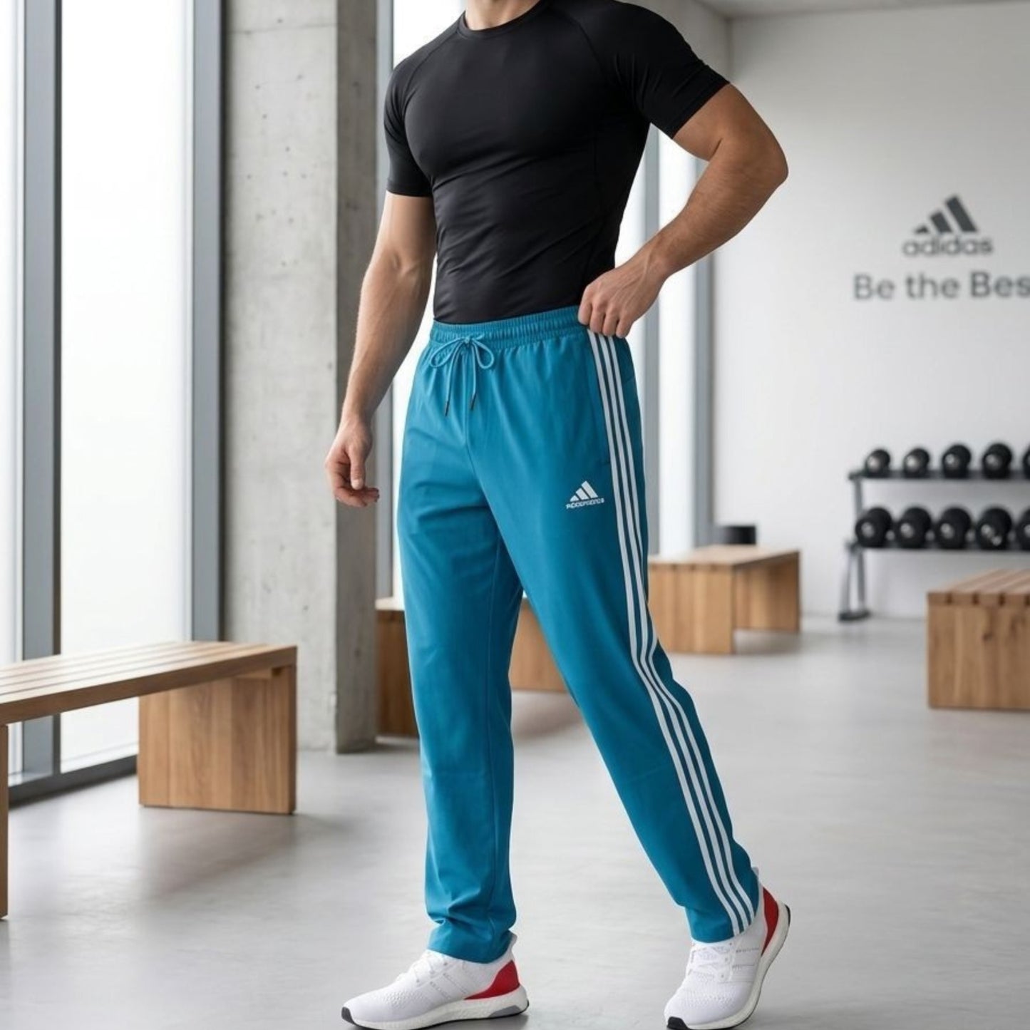 Dryfit Slim Fit Adidas Trousers