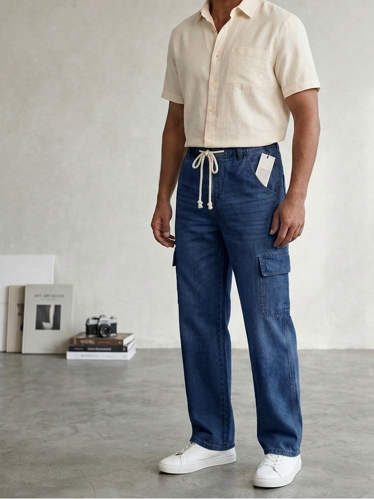 Jeans Pants Baggy Fit