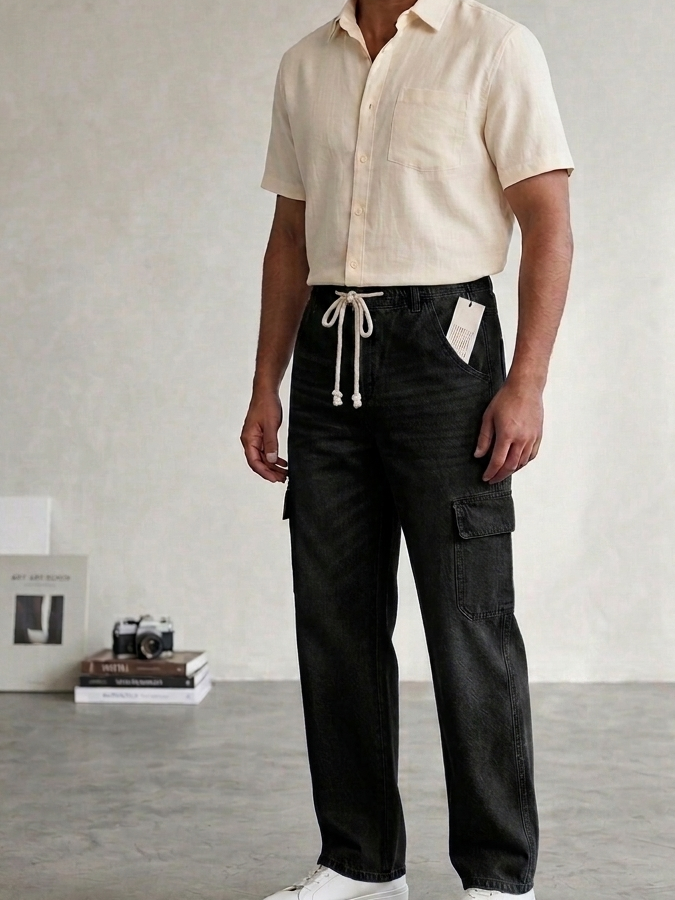 Jeans Pants Baggy Fit