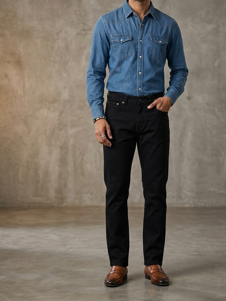 Jeans Pants Slim Fit