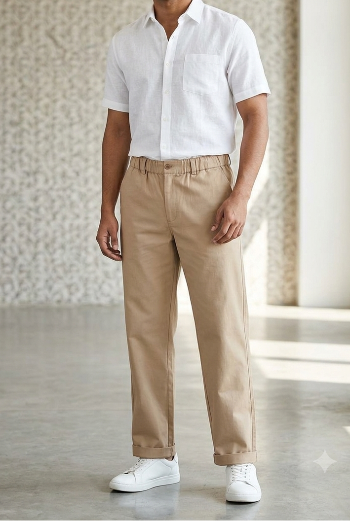 Khaadi Linen Trousers