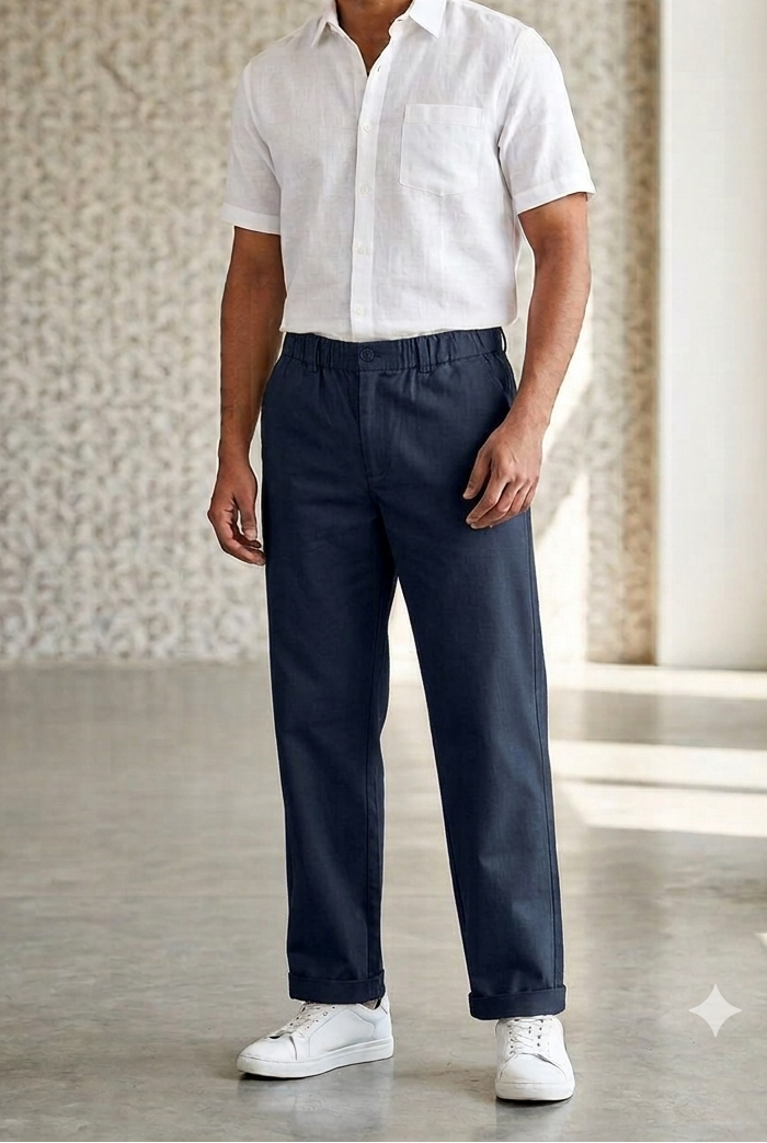 Khaadi Linen Trousers